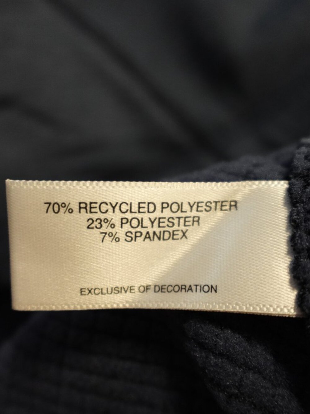 Cutter & Buck‎ Peshastin Eco Fleece 1/4 Zip Women’s Small Navy NWT - Picture 10 of 12